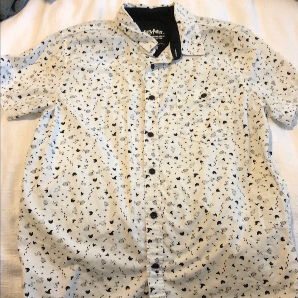 Harry Potter Button Down Shirt.